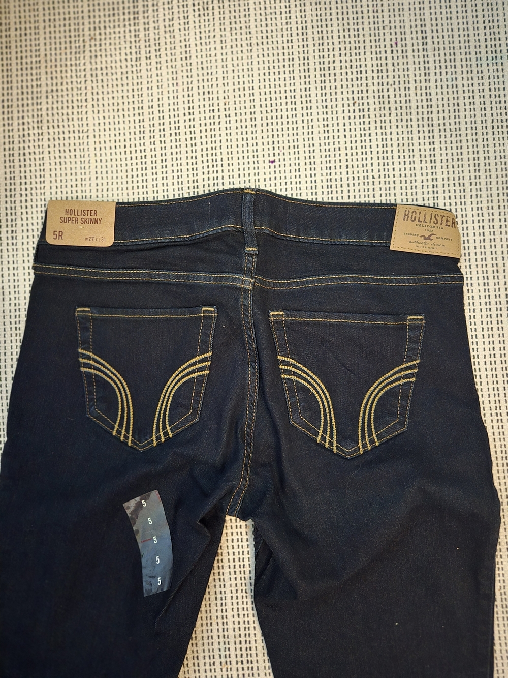 Hollister Super Skinny Dark Wash Jeans